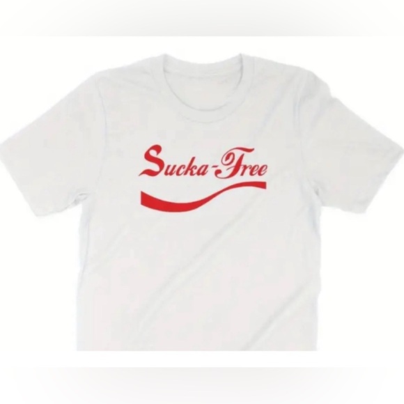 Hanes Other - New Sucker Free Coke Cola inspired Tshirt Size Large .